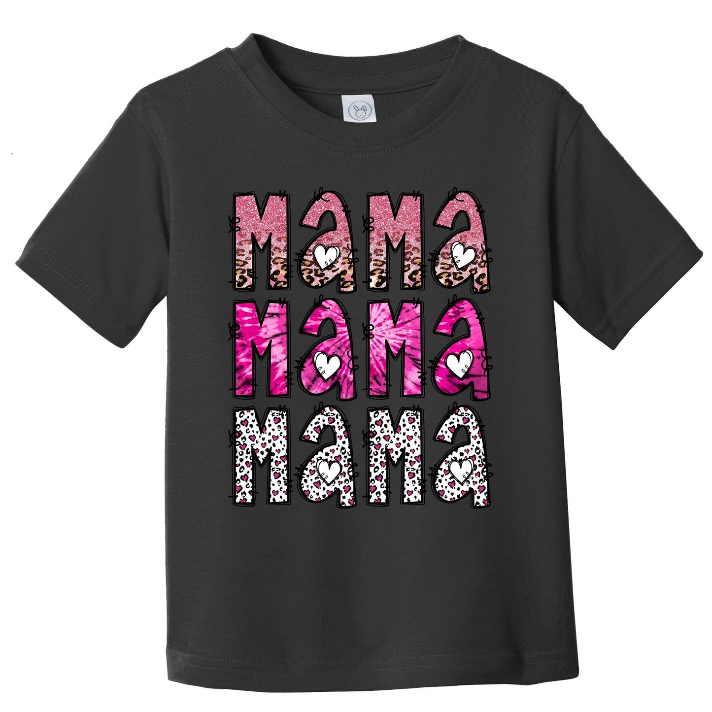 Vintage Western Mama Retro Mama Valentine Toddler T-Shirt