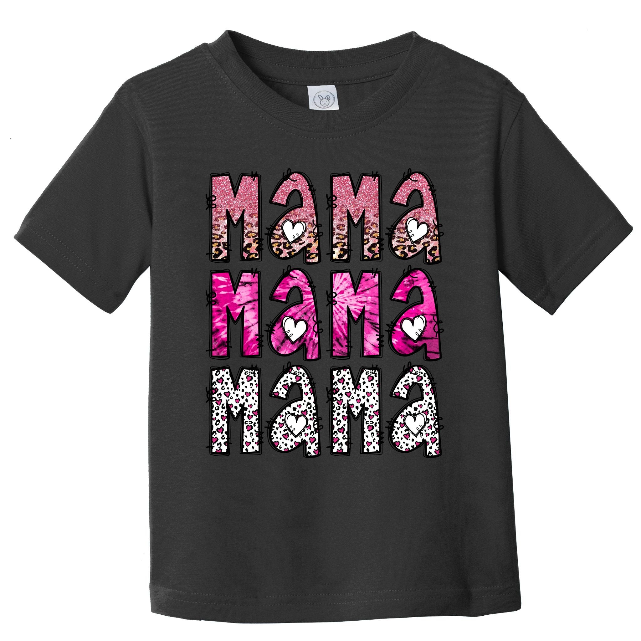 Vintage Western Mama Retro Mama Valentine Toddler T-Shirt