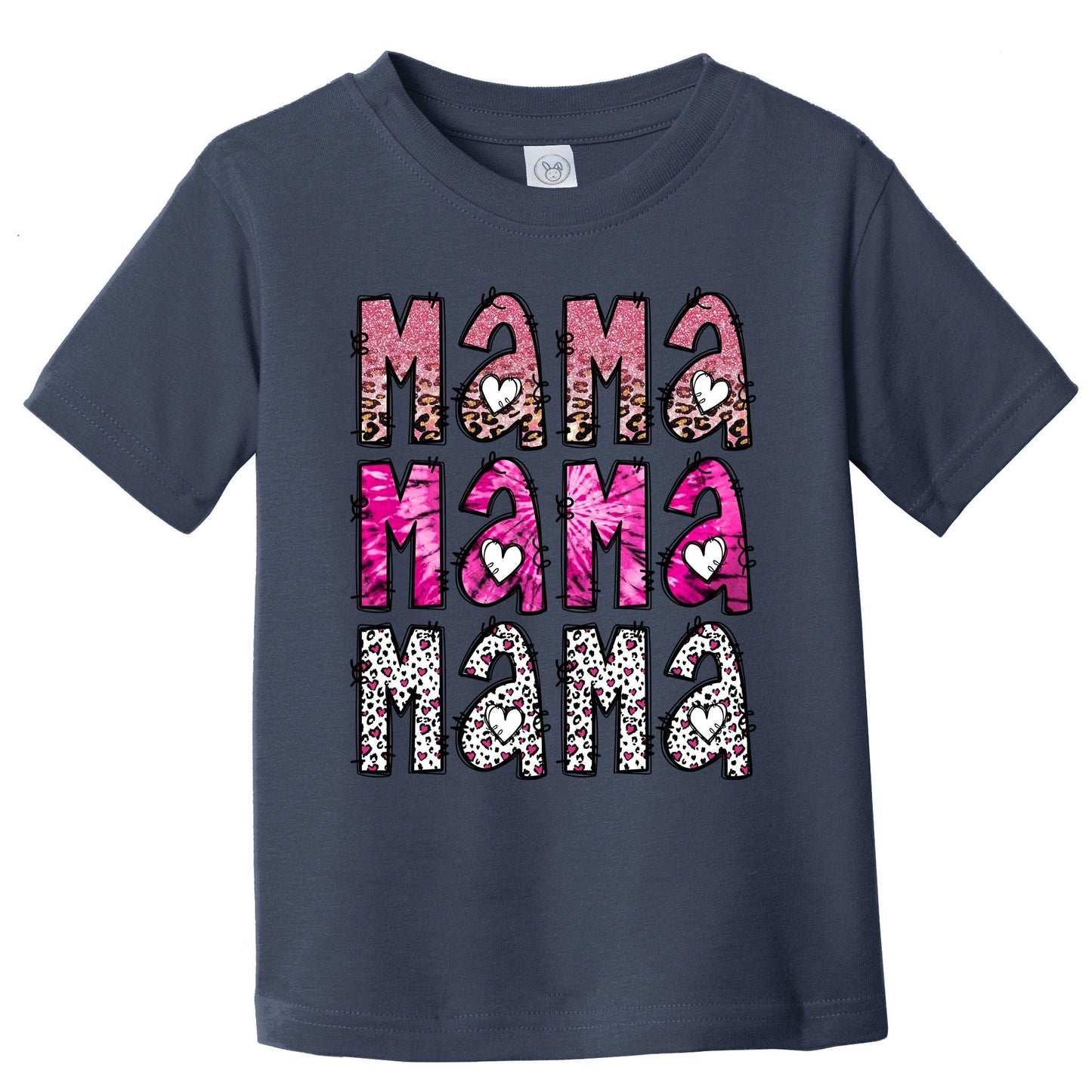Vintage Western Mama Retro Mama Valentine Toddler T-Shirt