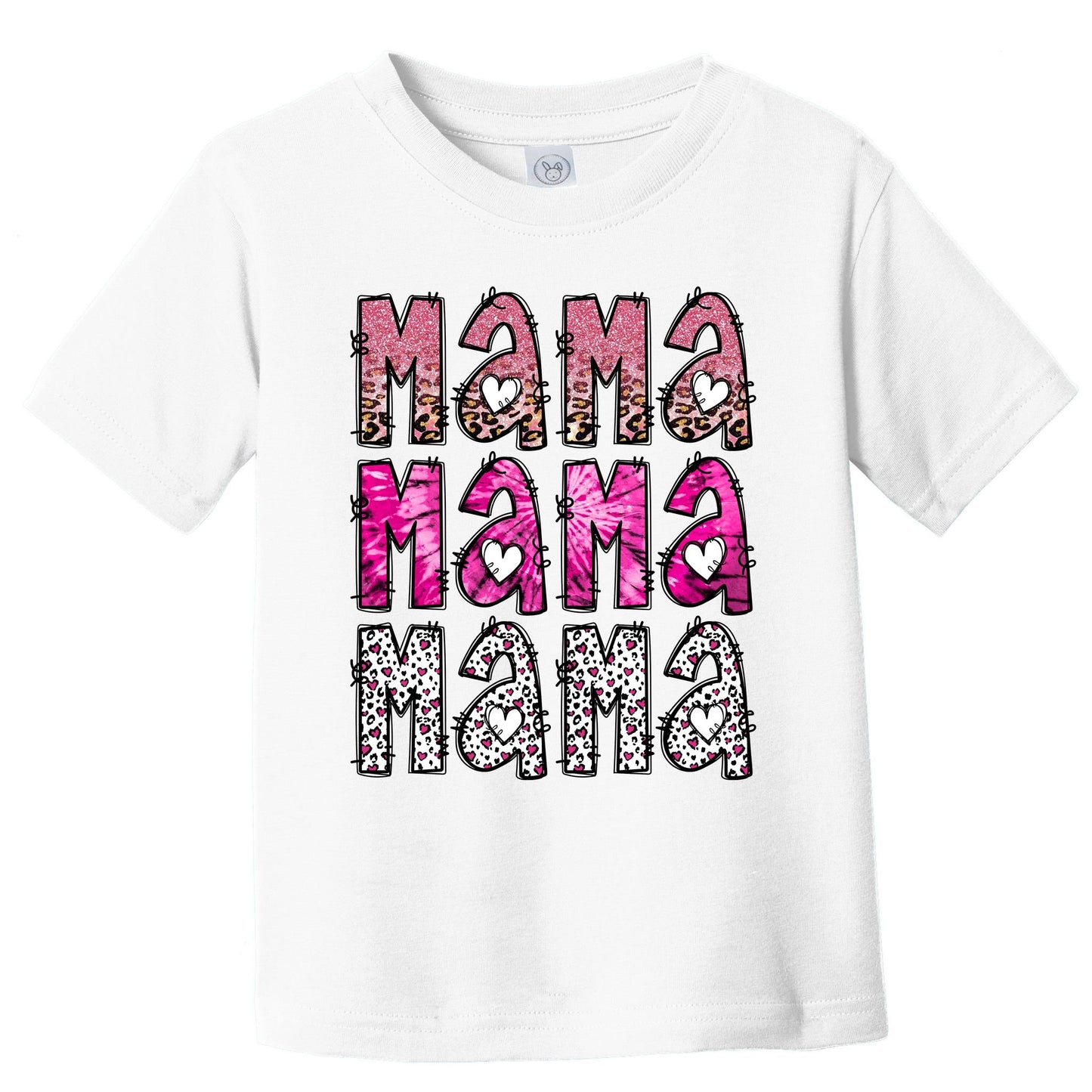 Vintage Western Mama Retro Mama Valentine Toddler T-Shirt