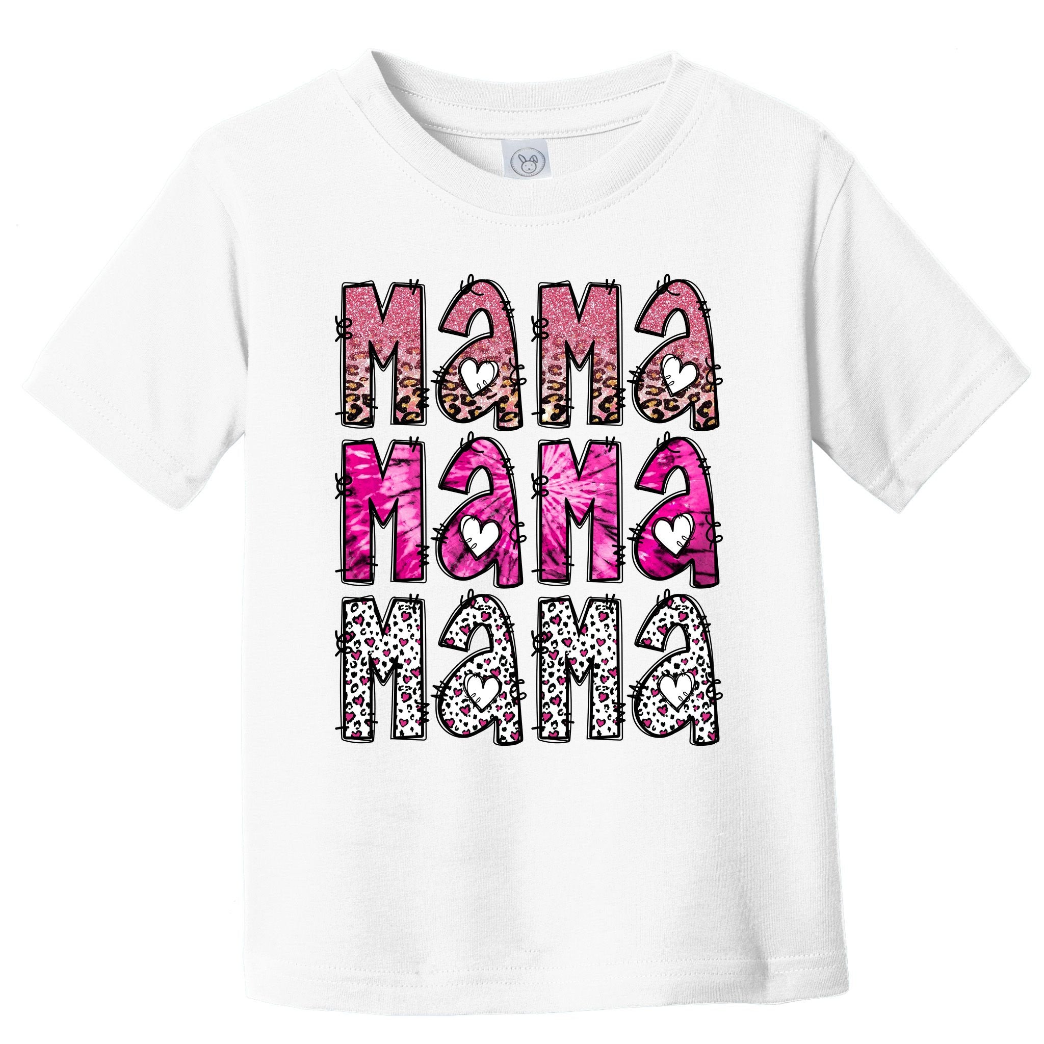 Vintage Western Mama Retro Mama Valentine Toddler T-Shirt