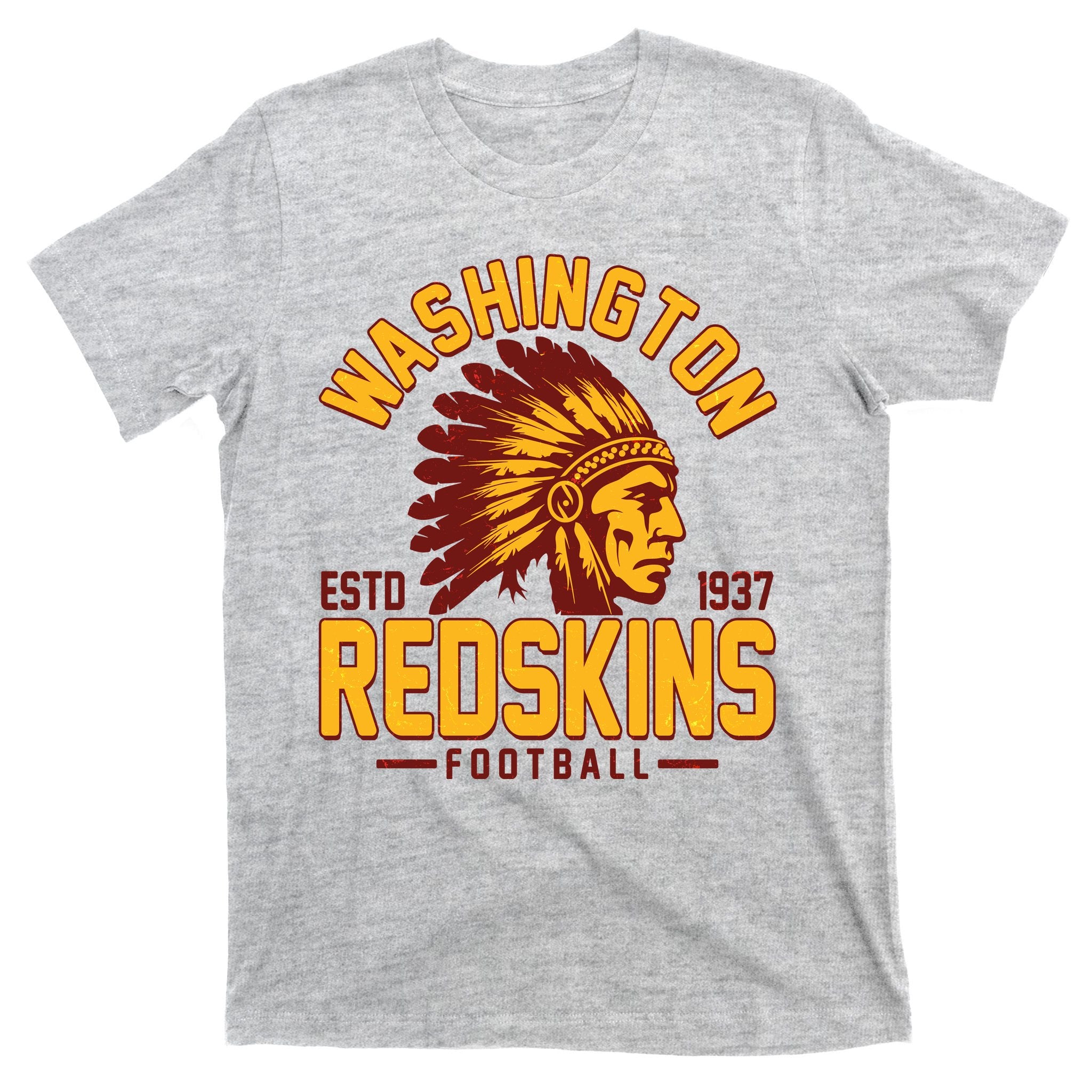 Vintage Washington Redskins Football Estd 1937 Sports Fan T-Shirt