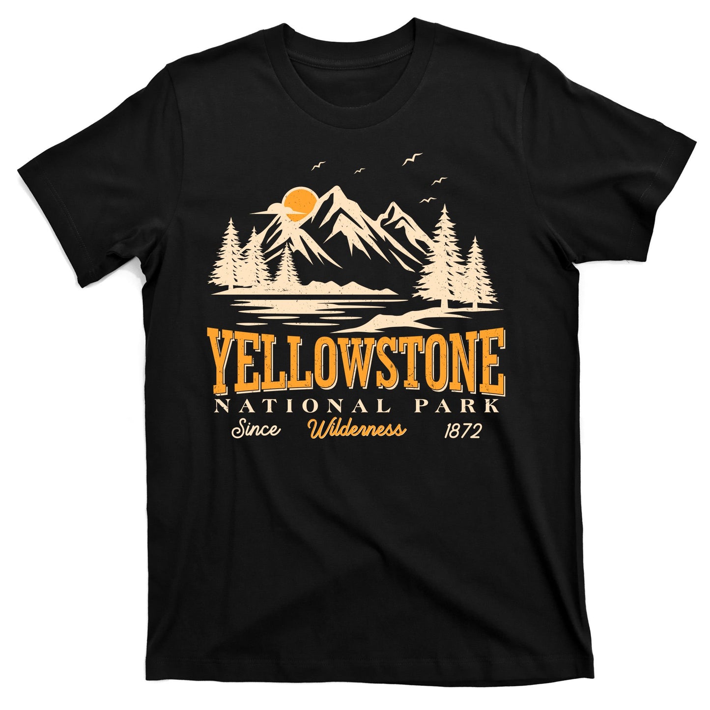Vintage Yellowstone National Park Wilderness Since 1872 T-Shirt