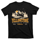 Vintage Yellowstone National Park Wilderness Since 1872 T-Shirt