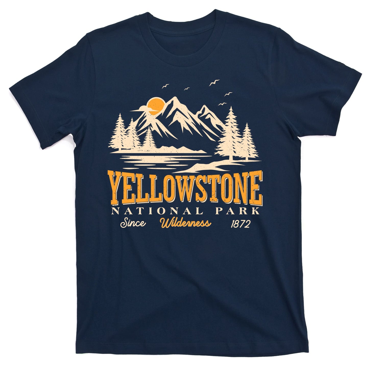 Vintage Yellowstone National Park Wilderness Since 1872 T-Shirt