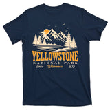 Vintage Yellowstone National Park Wilderness Since 1872 T-Shirt