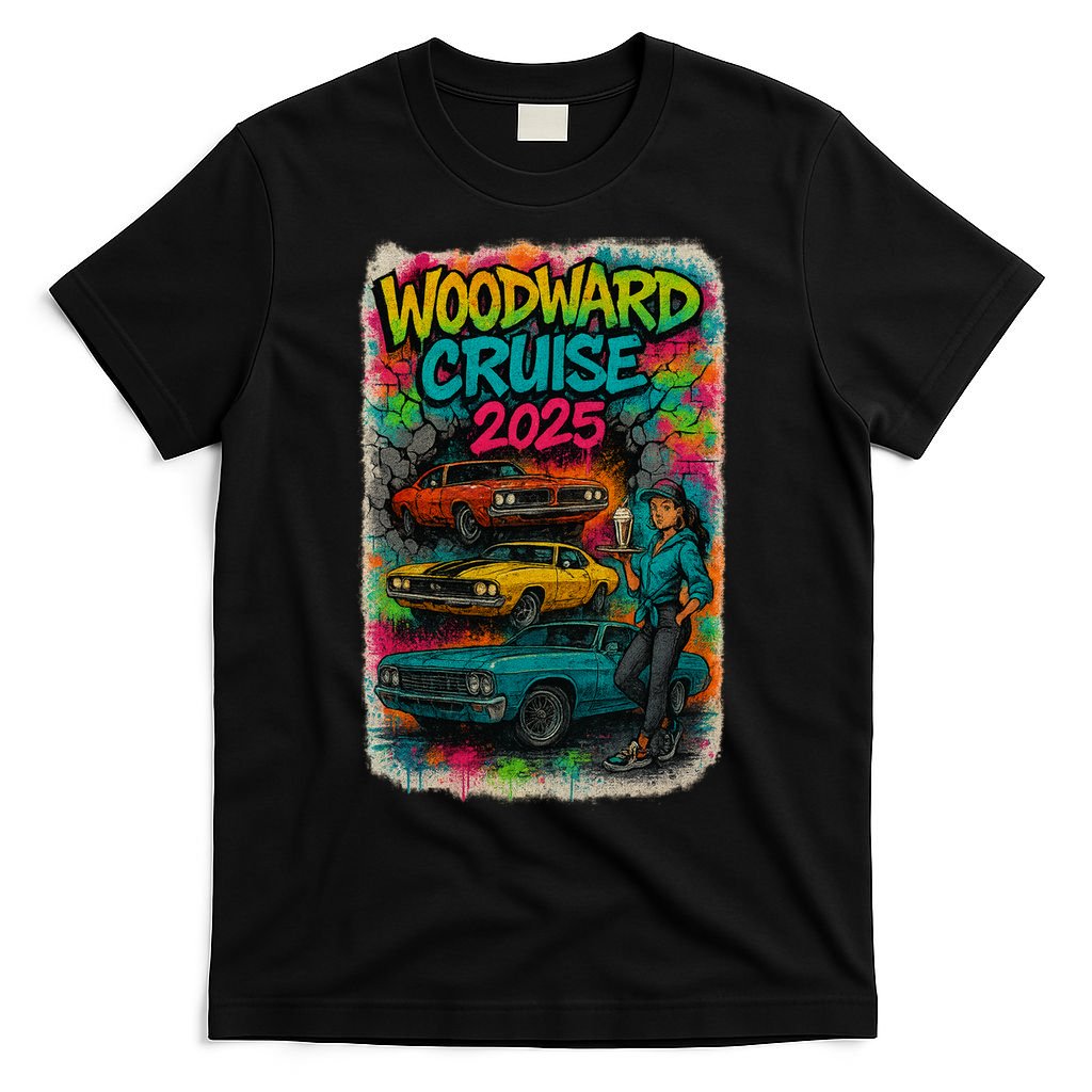 Woodward 2025 Graffiti Style T-Shirt