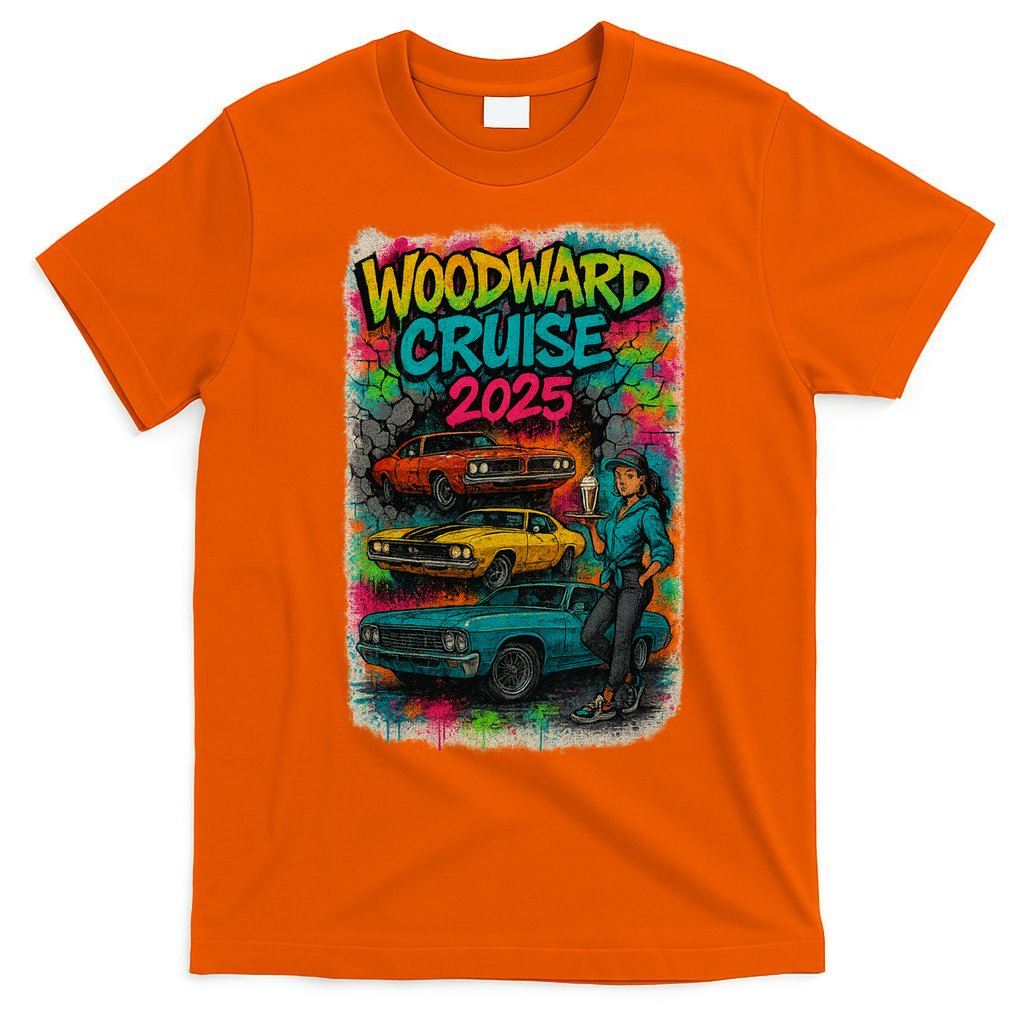 Woodward 2025 Graffiti Style T-Shirt