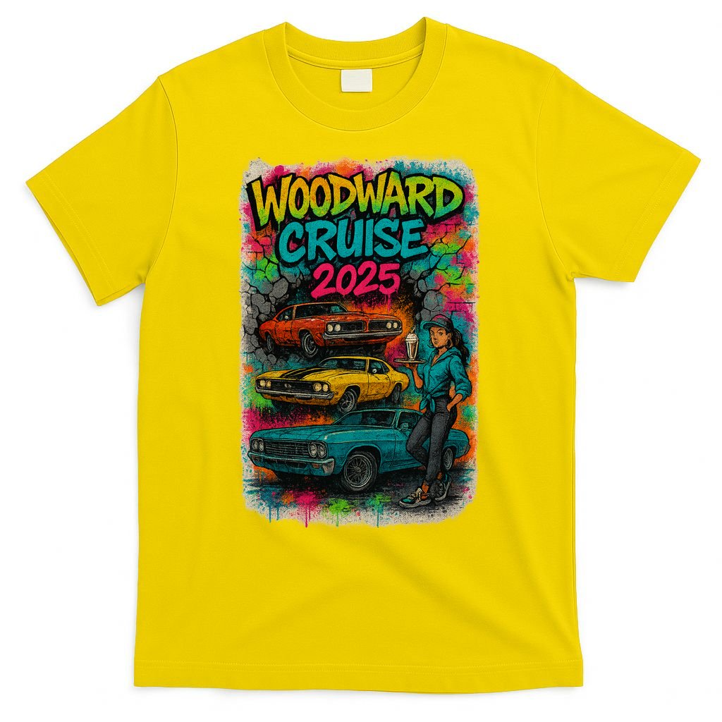 Woodward 2025 Graffiti Style T-Shirt