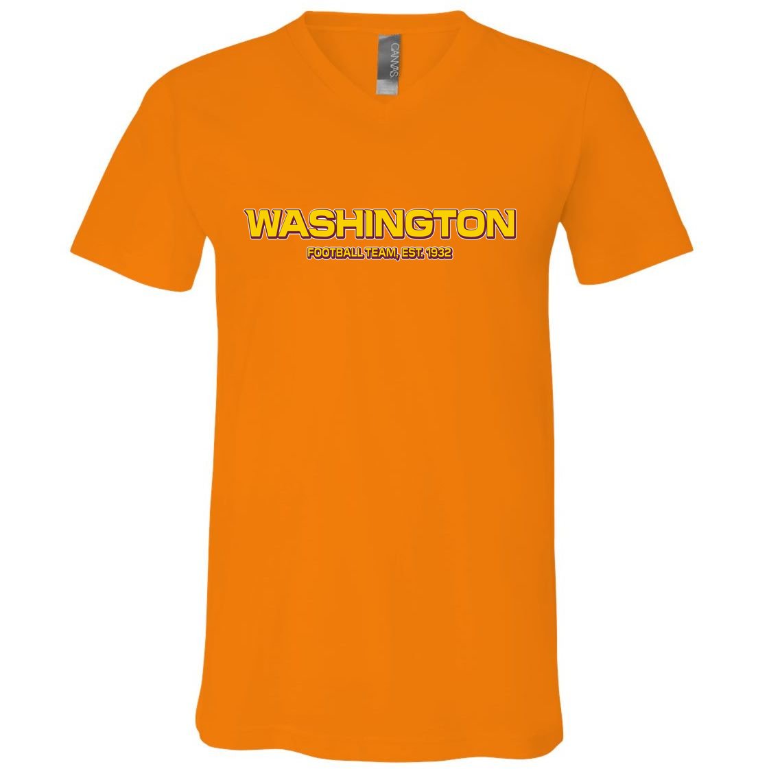 Washington Football Team Logo V-Neck T-Shirt