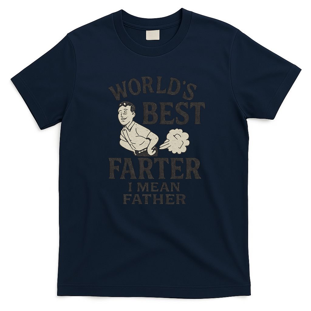 World's Best Farter I Mean Father T-Shirt