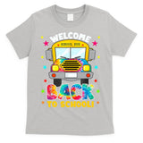 Welcome Back To School Funny Outfit School Bus Driver T-Shirt