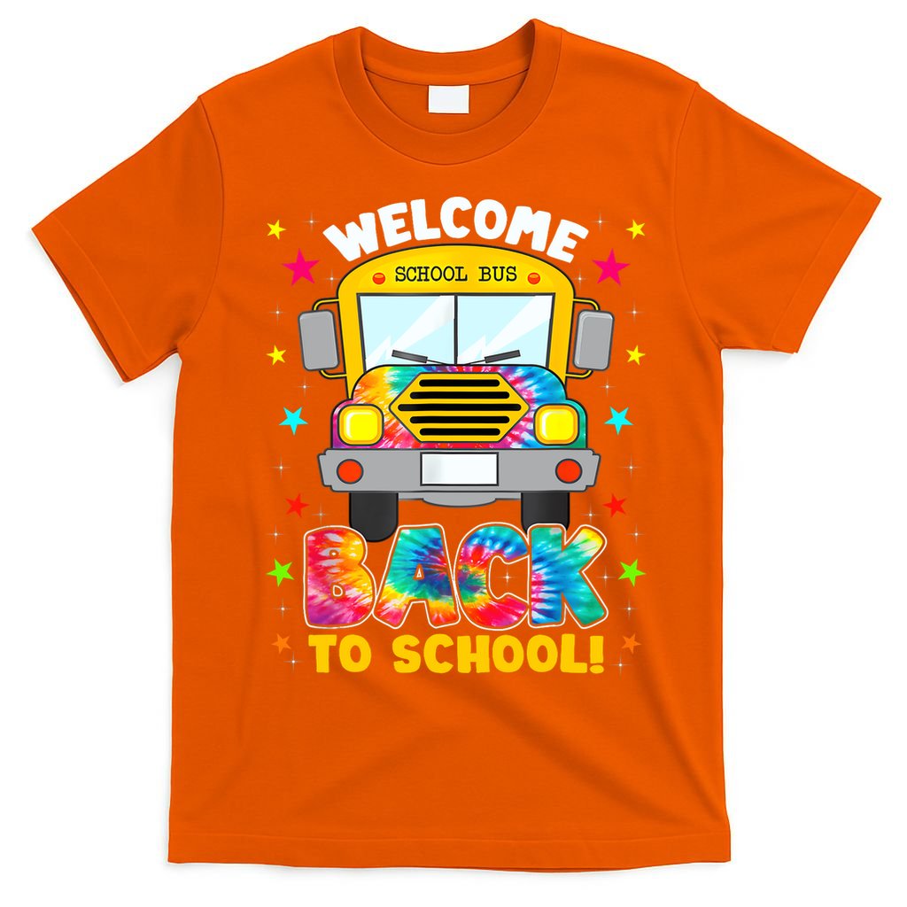 Welcome Back To School Funny Outfit School Bus Driver T-Shirt