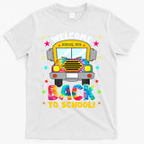 Welcome Back To School Funny Outfit School Bus Driver T-Shirt