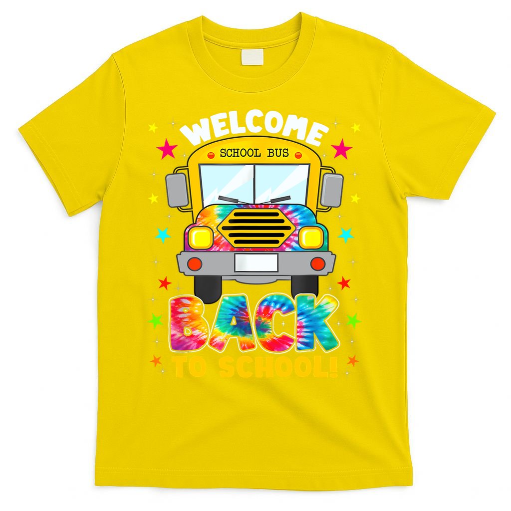 Welcome Back To School Funny Outfit School Bus Driver T-Shirt
