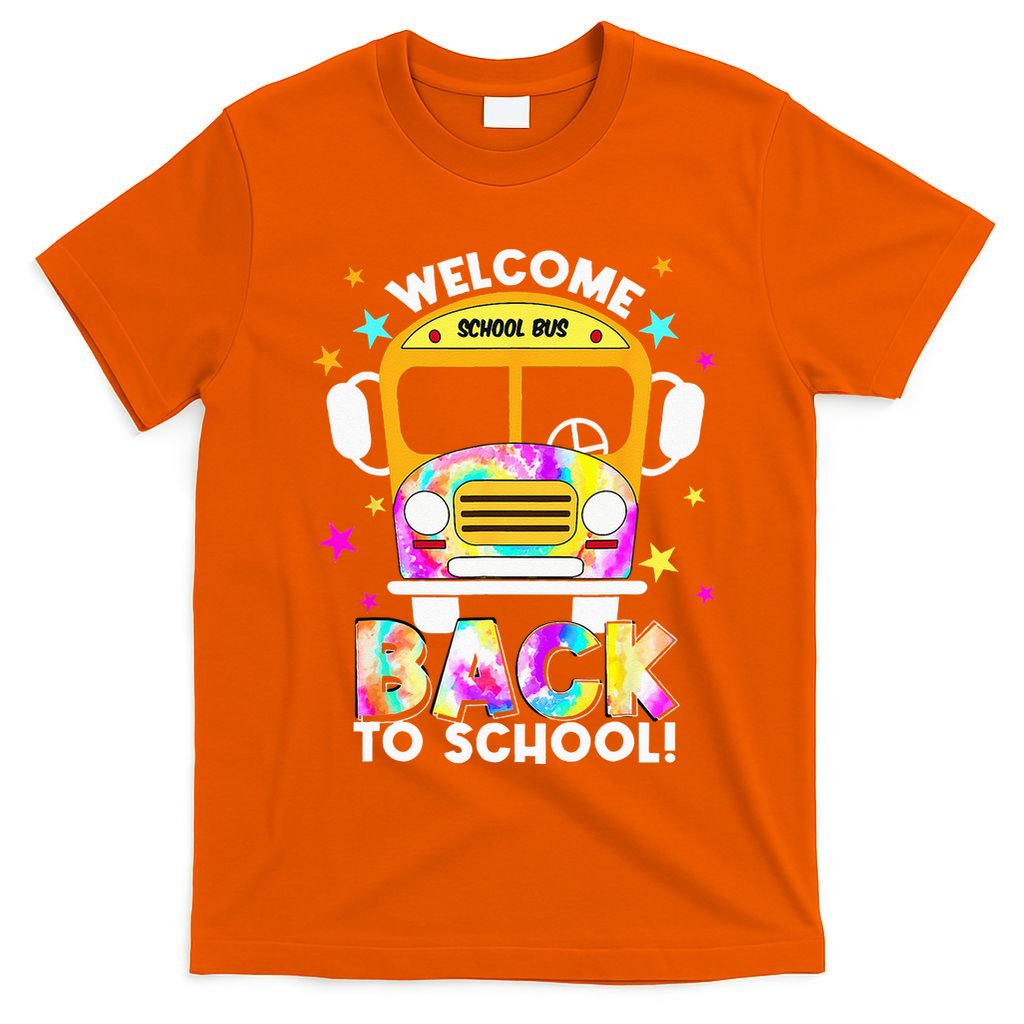 Welcome Back To School For Bus Drivers Transportation Dept T-Shirt