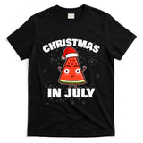 Watermelon Christmas In July Christmas Tree Summer Christmas T-Shirt