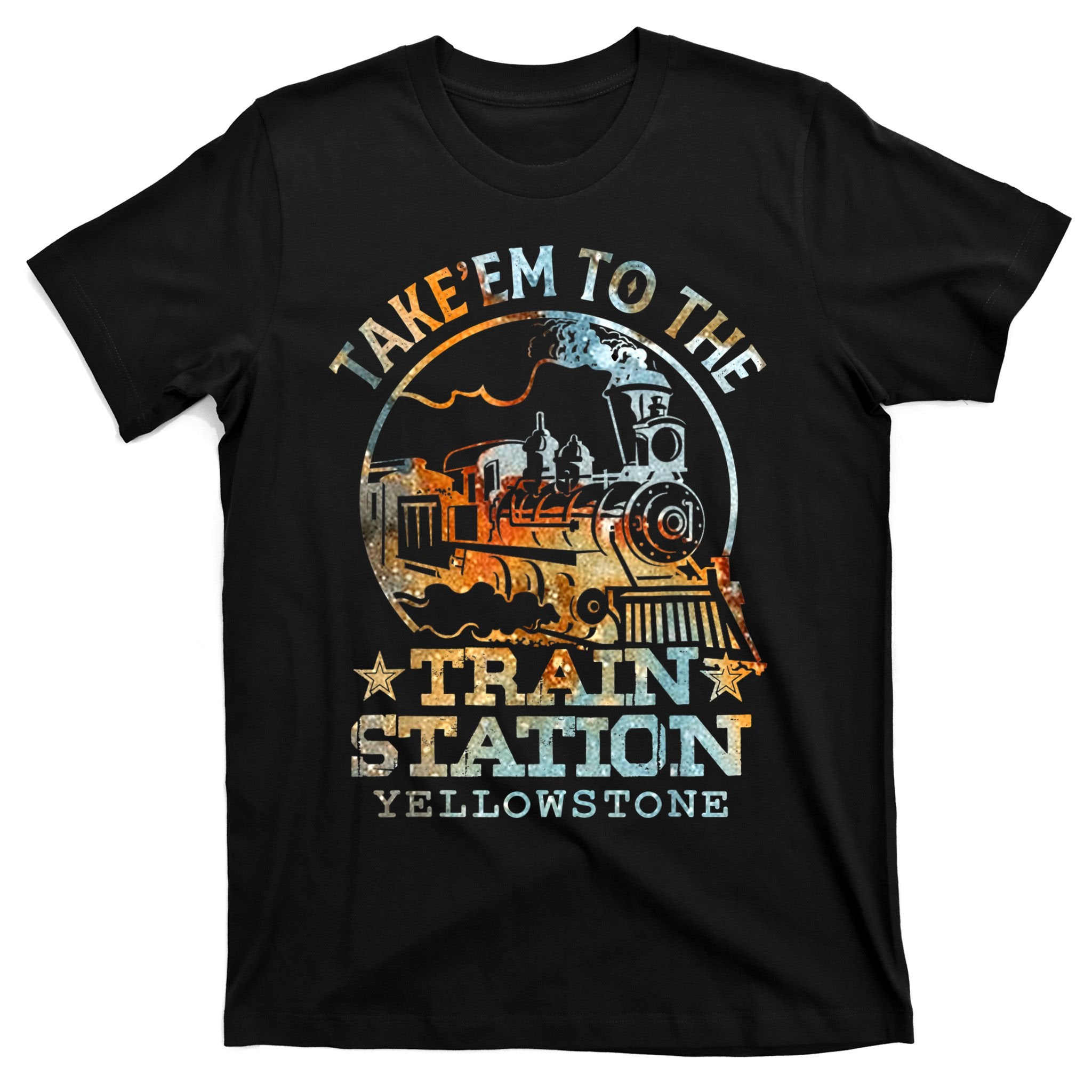 Western Coountry Take Em To The Train Station T-Shirt