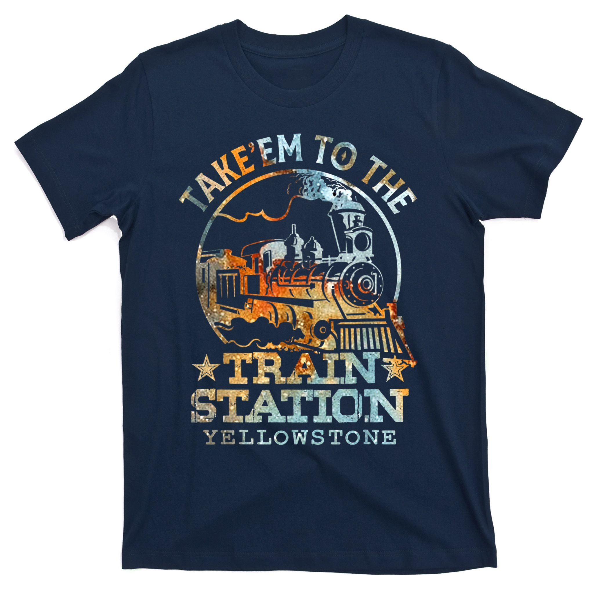 Western Coountry Take Em To The Train Station T-Shirt