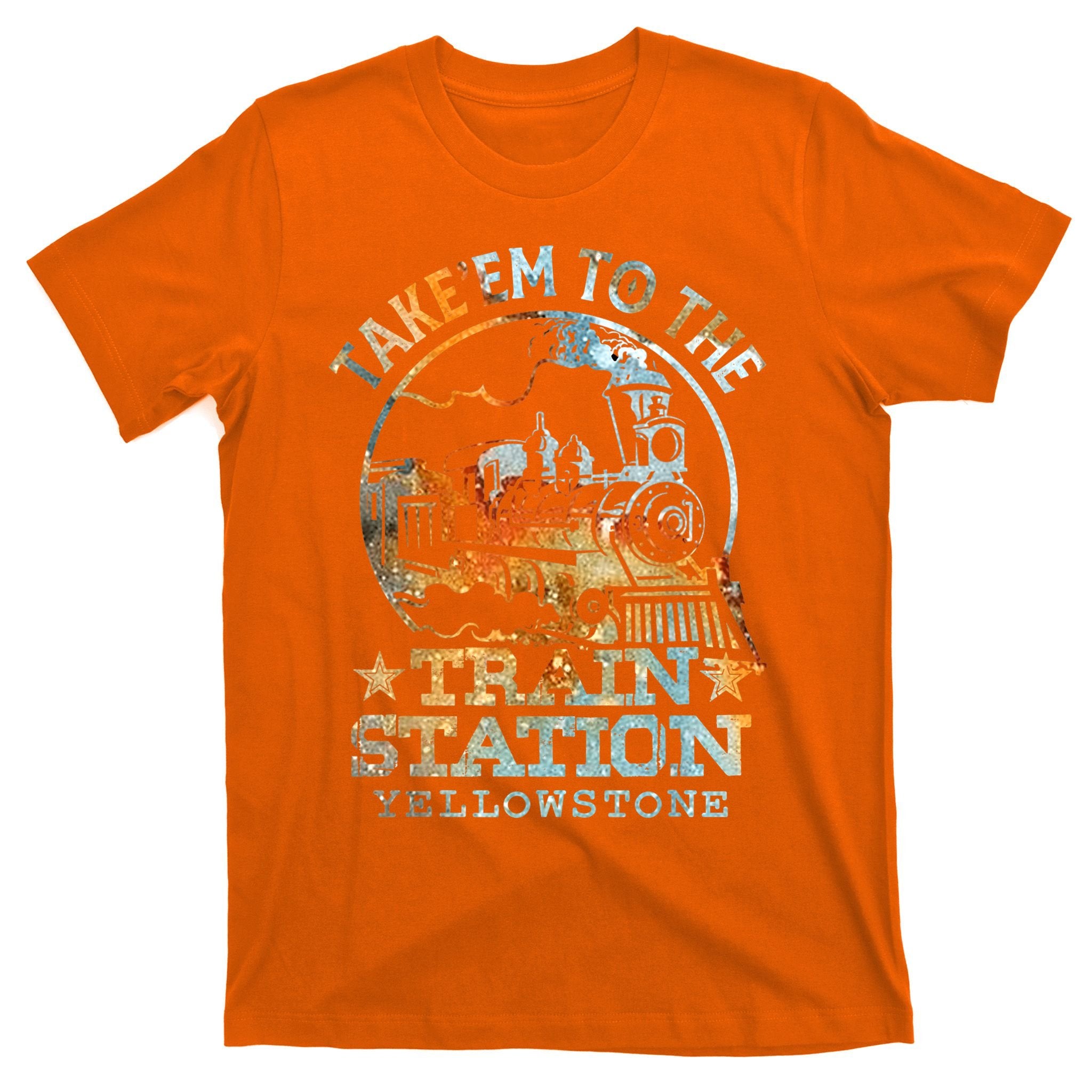 Western Coountry Take Em To The Train Station T-Shirt