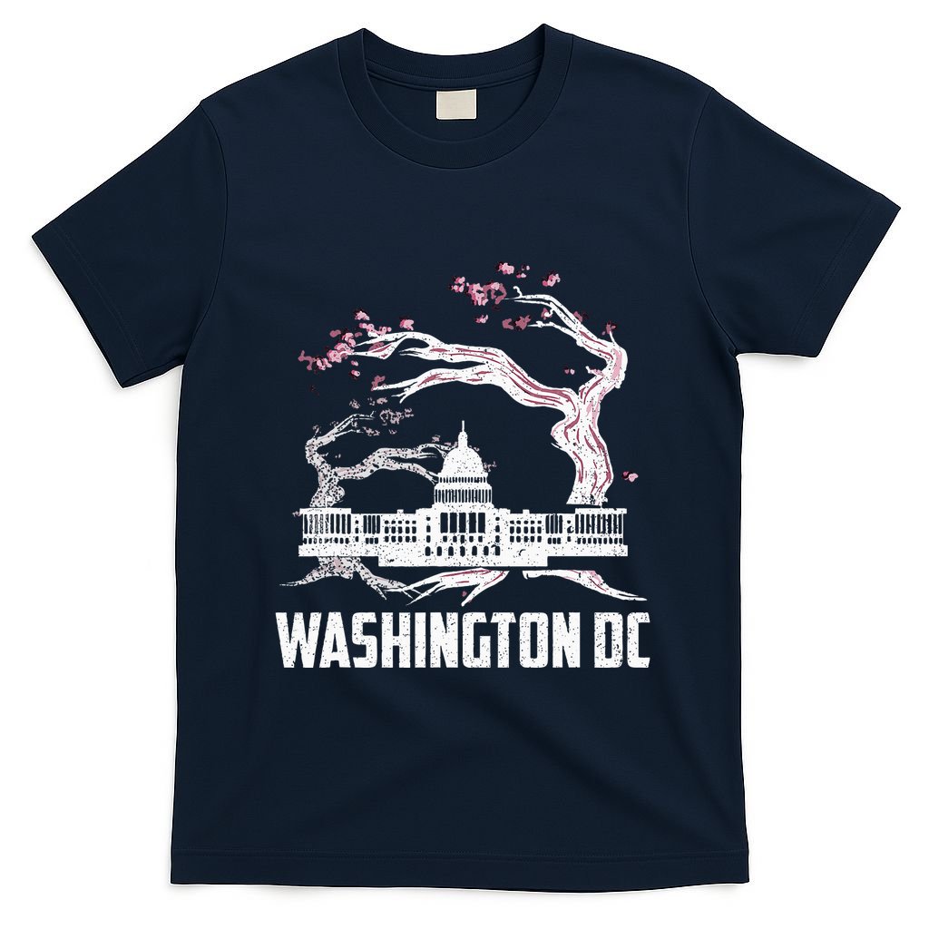 Washington Dc Cherry Blossom Capitol Hill Usa Souvenir T-Shirt