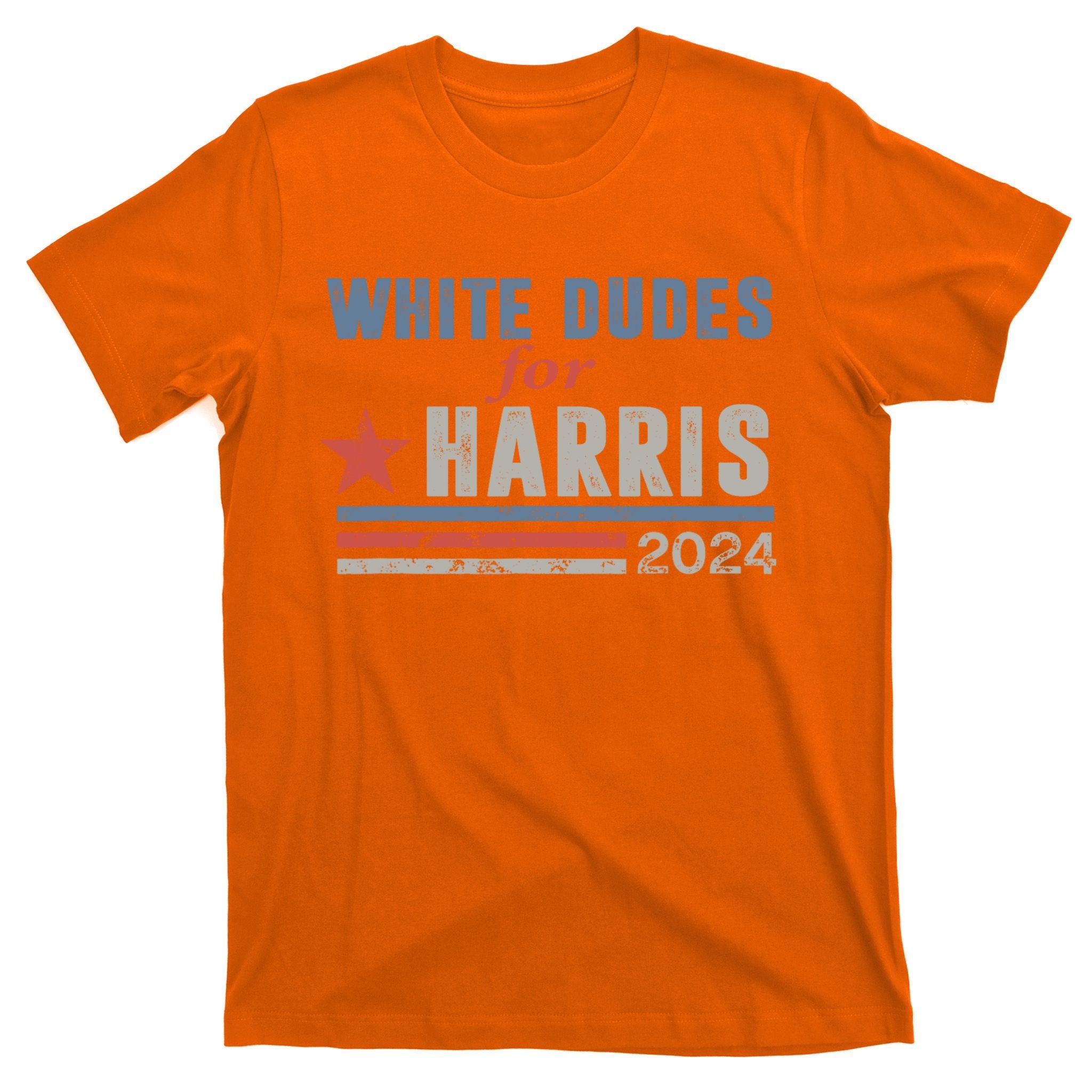 White Dudes For Harris 2024 For President T-Shirt