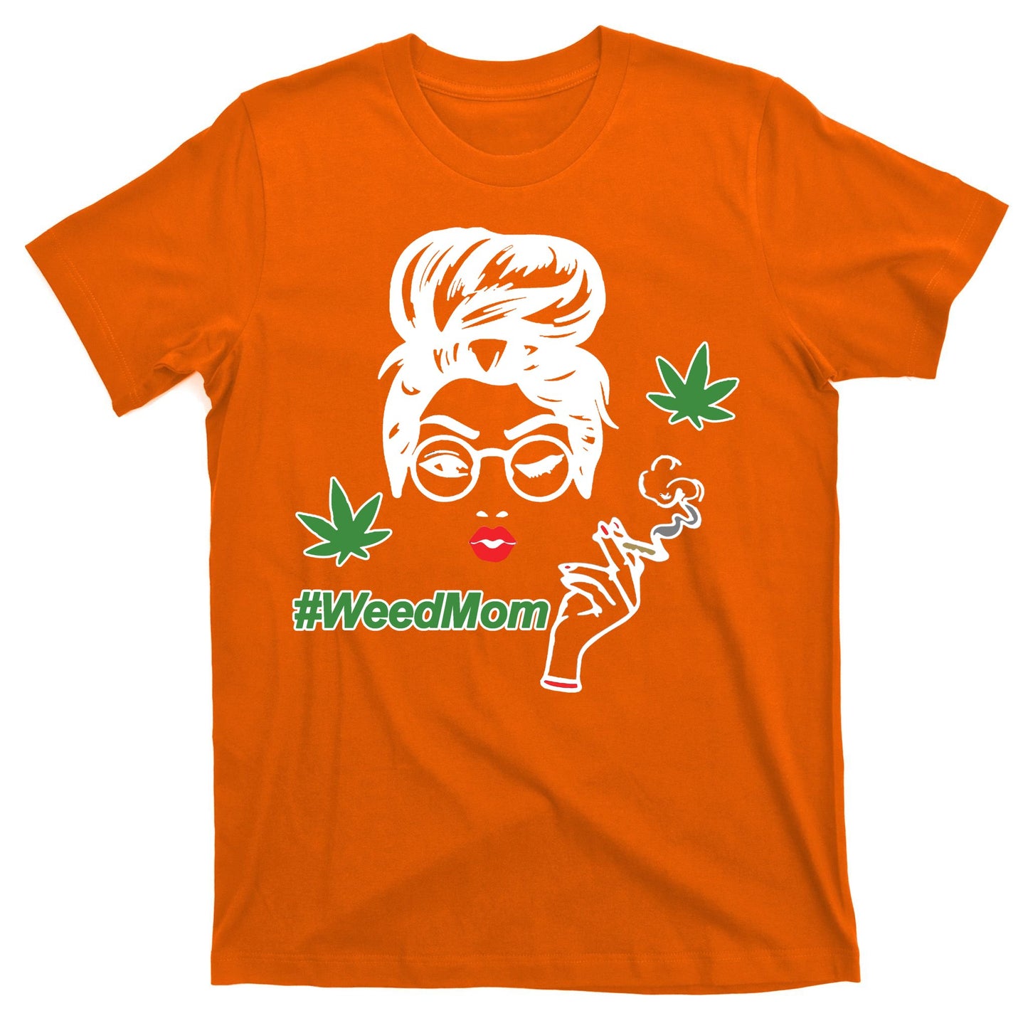 Weed Mom Mother Smoking Pot T-Shirt