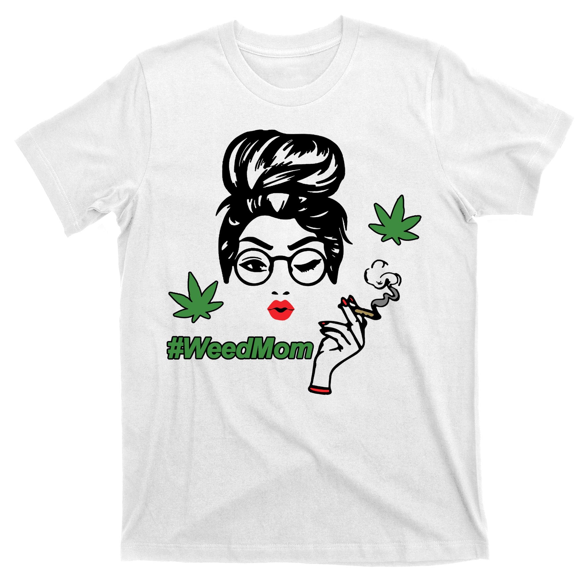 Weed Mom Mother Smoking Pot T-Shirt