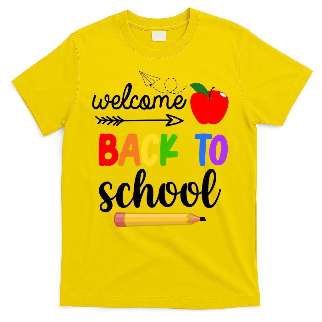 Welcome Back To School Teachers Students T-Shirt