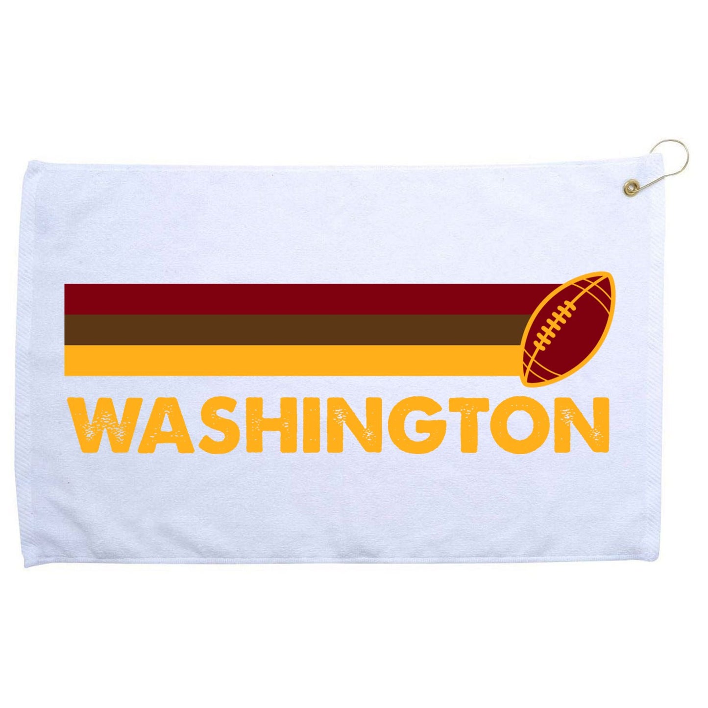 Washington Football DC Team Retro Grommeted Golf Towel