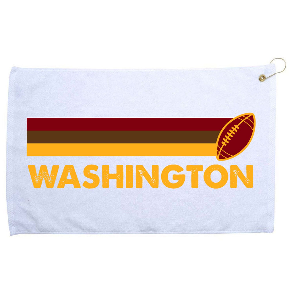 Washington Football DC Team Retro Grommeted Golf Towel