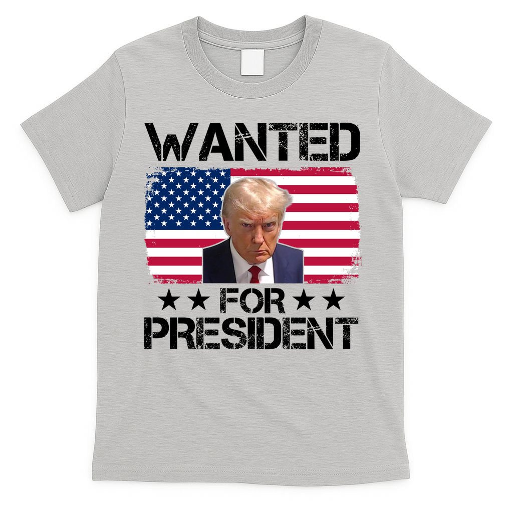 Wanted For President Donald Trump USA Election T-Shirt