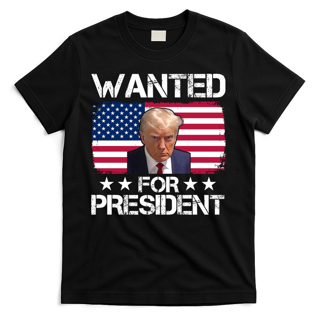 Wanted For President Donald Trump USA Election T-Shirt
