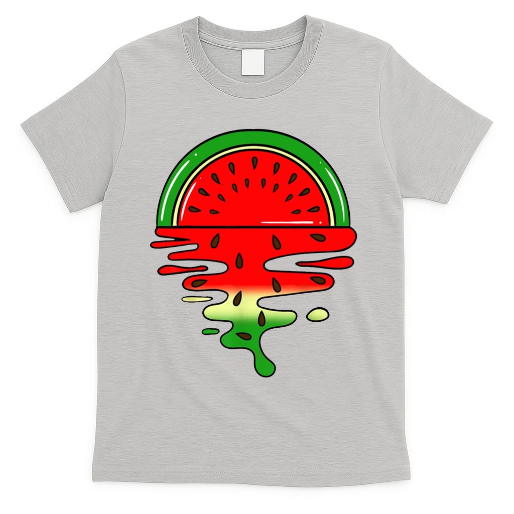 Watermelon Fruit Summer Sunset T-Shirt