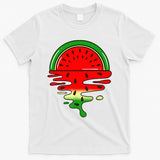 Watermelon Fruit Summer Sunset T-Shirt