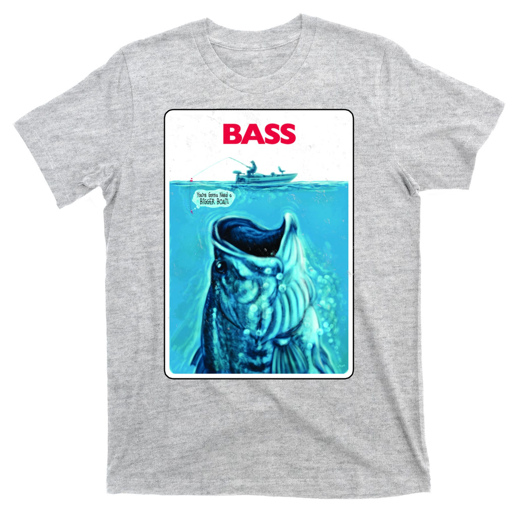 We're Gonna Need A Bigger Boat Bass Fishing T-Shirt