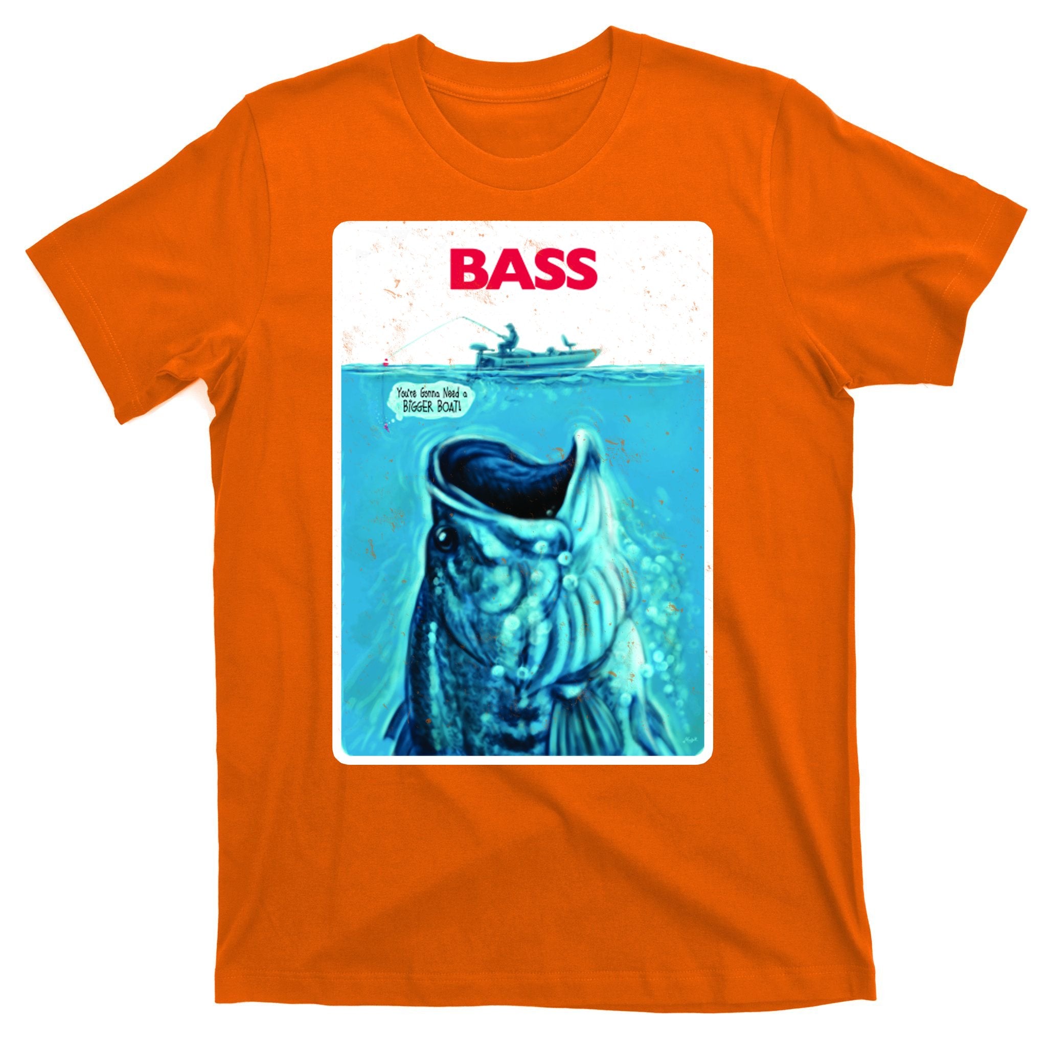We're Gonna Need A Bigger Boat Bass Fishing T-Shirt
