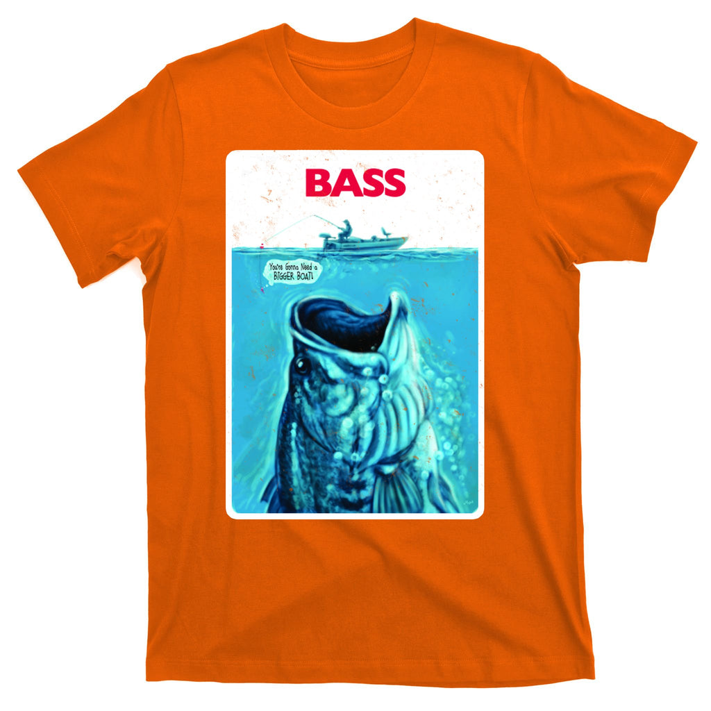 We're Gonna Need A Bigger Boat Bass Fishing T-Shirt