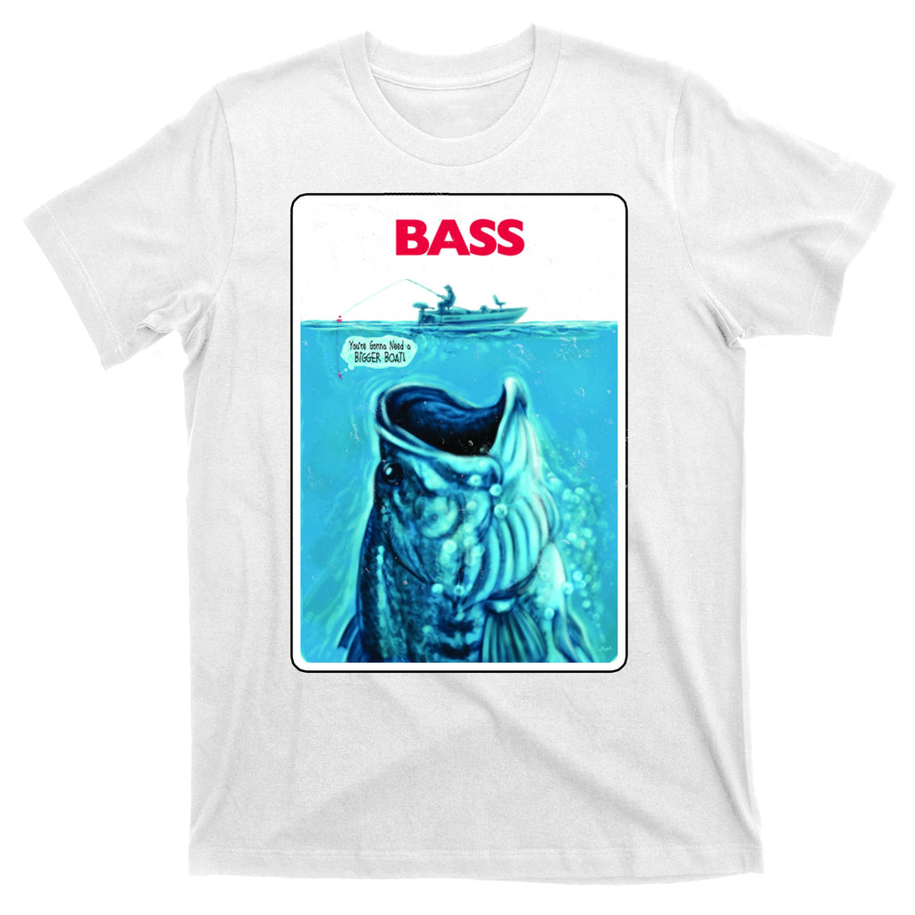 We're Gonna Need A Bigger Boat Bass Fishing T-Shirt