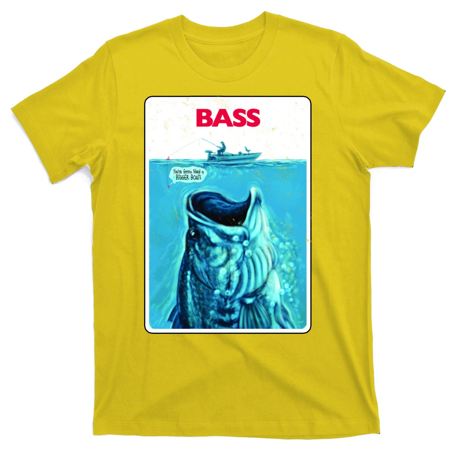 We're Gonna Need A Bigger Boat Bass Fishing T-Shirt