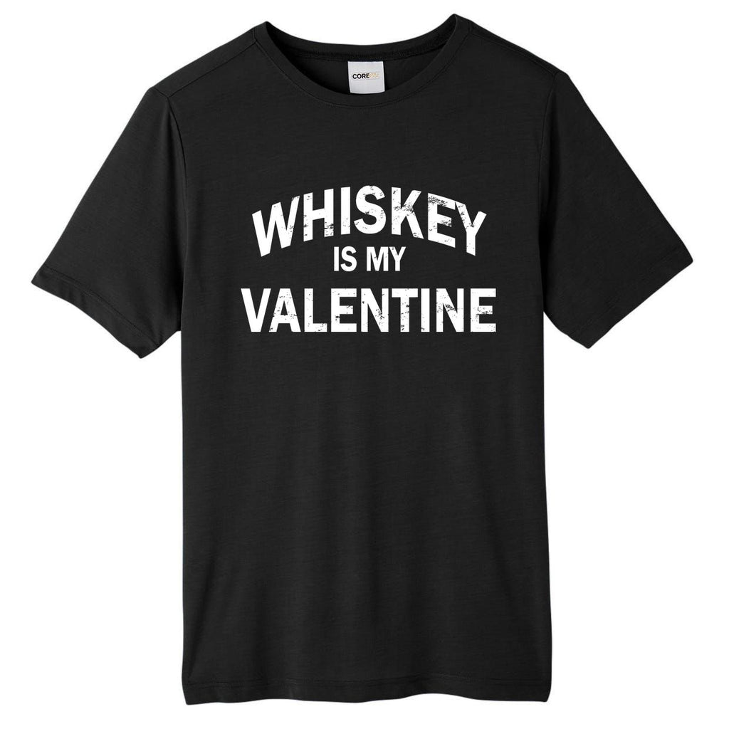 Whiskey Is My Valentine Tall Fusion ChromaSoft Performance T-Shirt