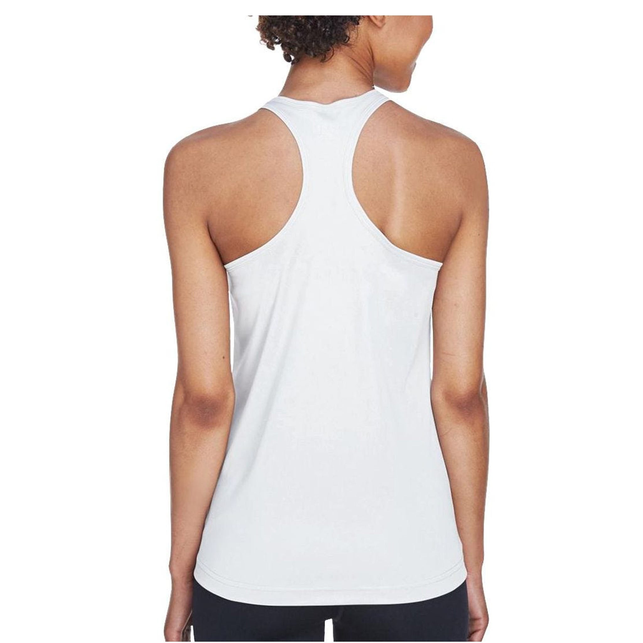 Nebraska Football Lace Logo Women's Racerback Tank