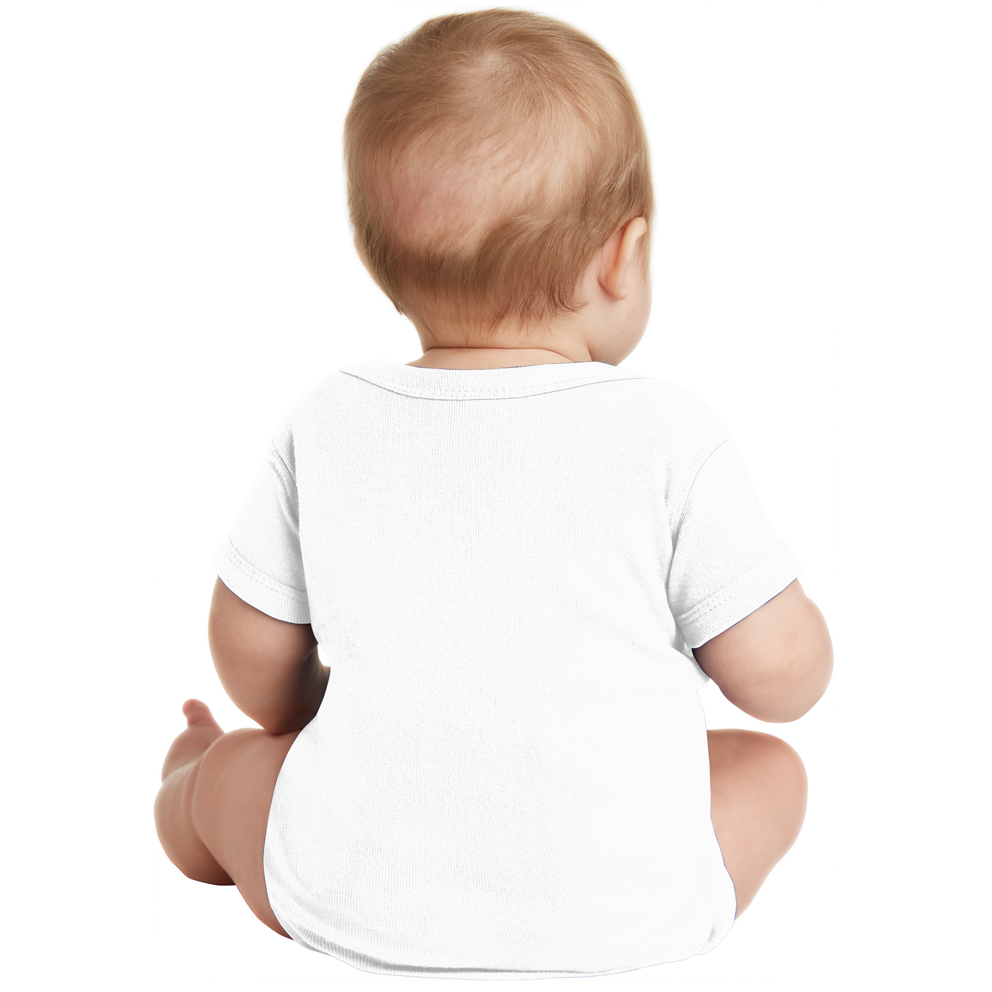 In My Football Mom Era Hearts Baby Bodysuit