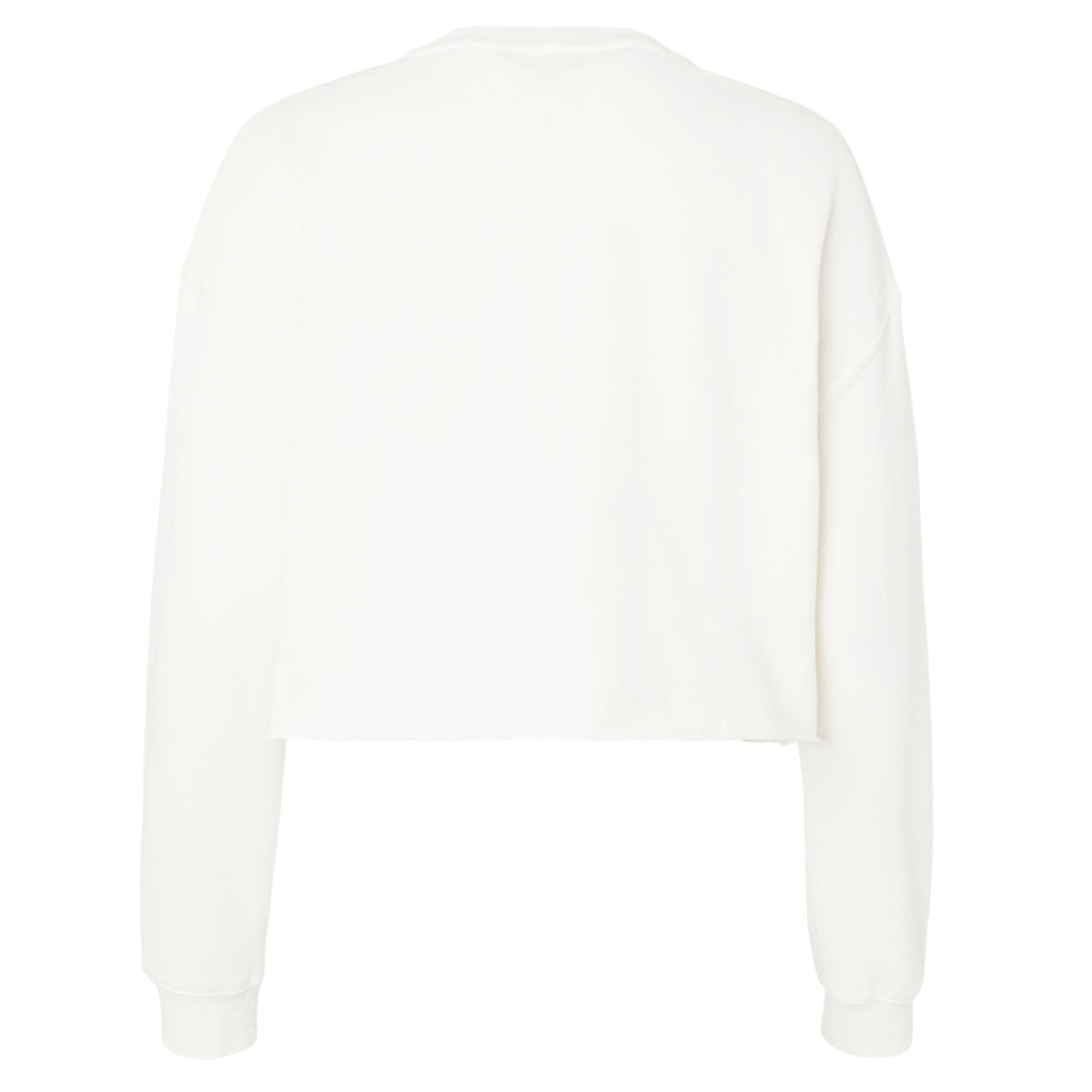 Tackle Breast Cancer Football Cropped Pullover Crew