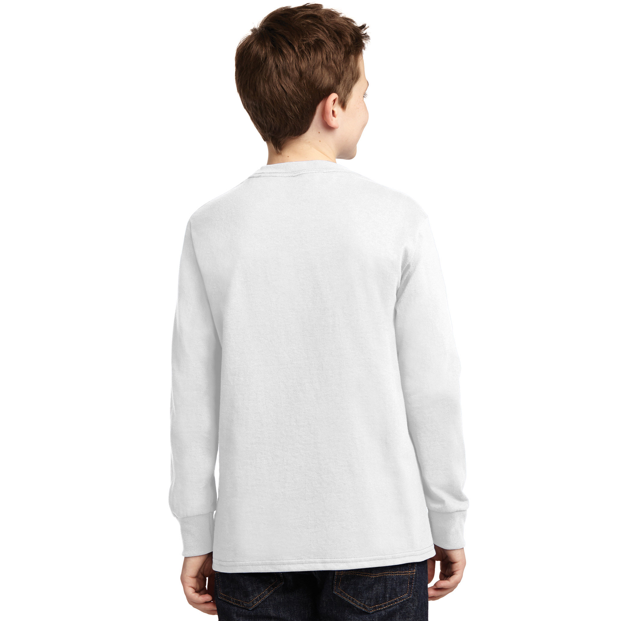 Leopard Pink Ribbon Breast Cancer Football Kids Long Sleeve Shirt