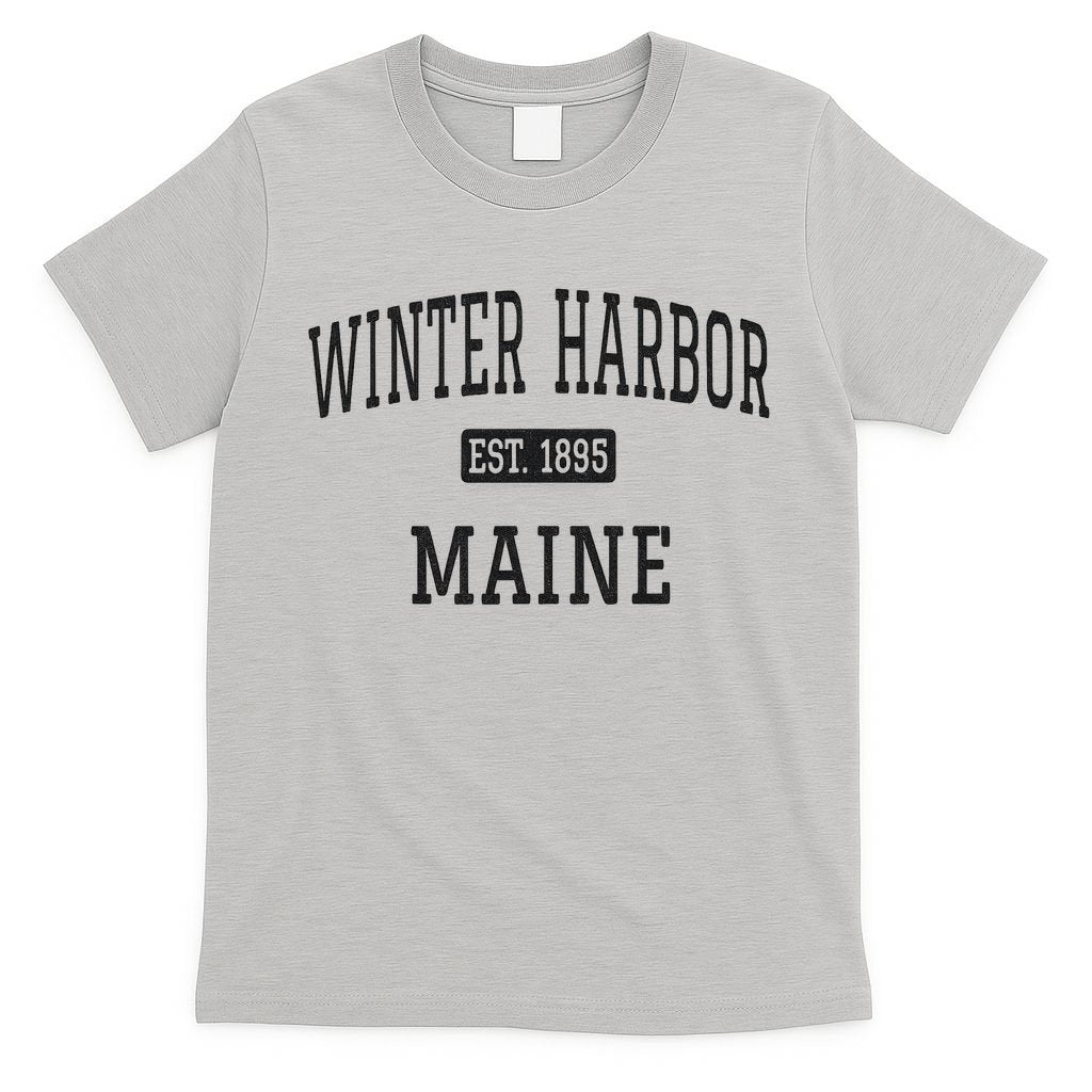Winter Harbor, Maine Established In 1895 T-Shirt