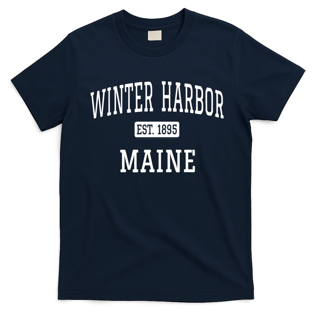 Winter Harbor, Maine Established In 1895 T-Shirt