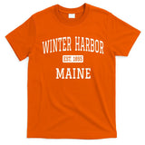 Winter Harbor, Maine Established In 1895 T-Shirt