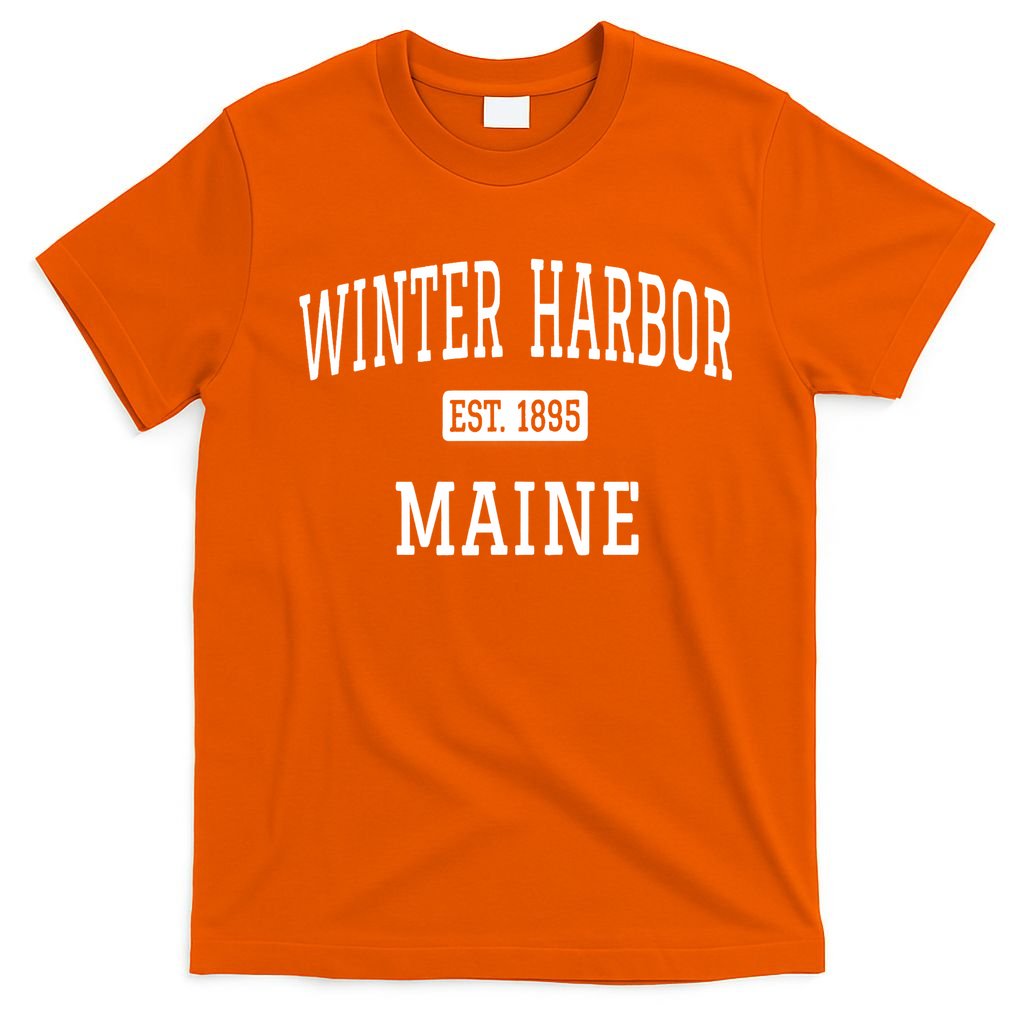Winter Harbor, Maine Established In 1895 T-Shirt