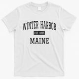Winter Harbor, Maine Established In 1895 T-Shirt